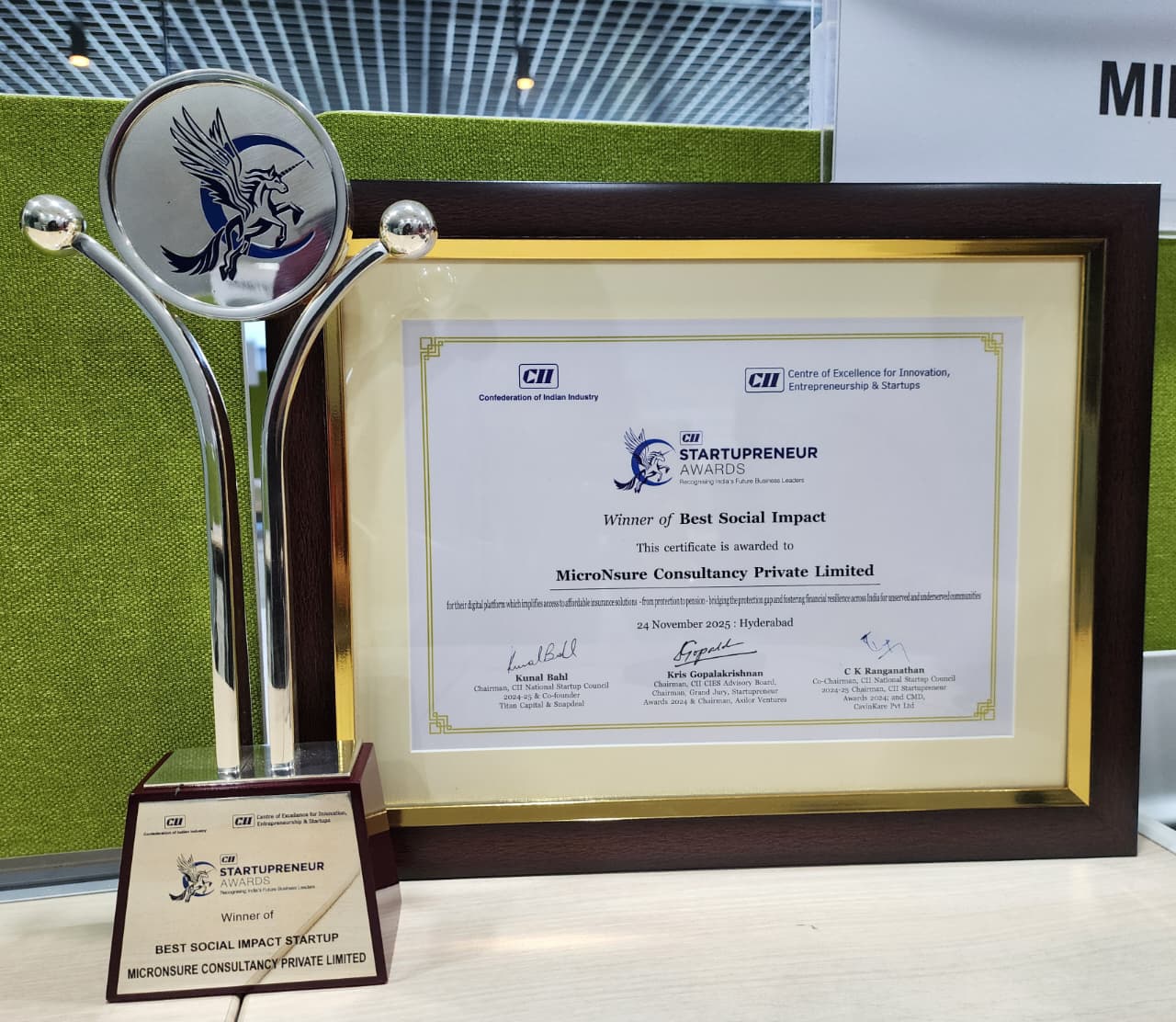 CII Startupreneur Awards